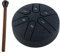 Tongue Drum 6 Noten Handpan-Trommel Zungentrommel aus Kohlenstoffstahl Mini Sorgenfreies Trommel-Percussion-Instrument mit Trommelstock für Anfänger (Navy blau)