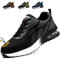 TAERGU Sicherheitsschuhe Herren-S1 Arbeitsschuhe Leicht SBP Stahlkappenschuhe Safety Shoes Einstichresistent Industrieschuhe,Schwarz,EU43.5