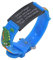 Notfallarmband SOS Armband Kinder Telefonnummer - Wasserfest Blau Silikon Anti Verloren Kinder Namenarmband Identifikationsarmband Kinderarmband Personalisiertes ID Armband für Jungen
