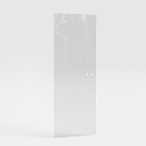 Glastür ohne Beschlag 959 x 1972 mm Klarglas - Glastüren aus ESG Glas 8mm transparent - Innentür Drehtür Glas ohne Türgriff ohne Schloss
