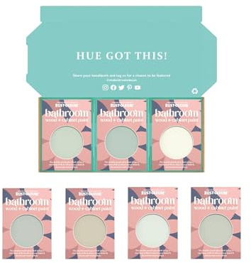 Rust-Oleum Bathroom Cabinet Paint in Gloss Finish – Fresh Greens Tester Box