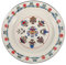HEMOTON Plato De Esmalte Retro De Vajilla Decorativa Vintage Plato De Almacenamiento Para Frutas y Aperitivos Para Reuniones y Celebraciones