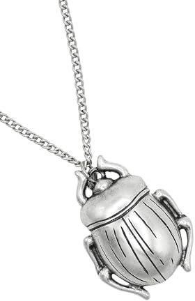 collezione alessandro Lange Kette Ägypten mit XL Skarabäus Anhänger