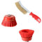 Zzcy Pack of 2 Nylon Cup Brush for Angle Grinder and Drill, 75 mm Diameter, Internal Thread M14 Including 1 Wire Brush, Angle Grinder Brush for Removing Rust, Corrosion and Paint