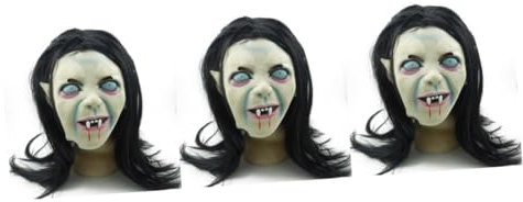 GALPADA 3St Halloween-Maske Halloween- -Requisiten Horror für Erwachsene Mascaras für Halloween Maskenkostüm Requisiten Zombie Scary mask halloween costume gruselige Geistermaske
