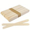 IMAXWAVE Espátulas de madera para depilación profesional - Aplicadores desechables para cera caliente y tibia, ideales en casa o salones - paletas de cera - palitos para depilar - 11.5cm x 1cm