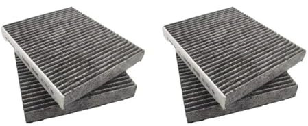 ZDPVK Filtro abitacolo, for BMW, for X3 F25 2010-2019 X4 F26 2013-2018 64319237157 64319237158 64312284827 64319312316 Filtro dell'Aria del Veicolo(2 PCS Filter Set)