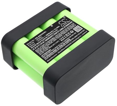 TCTK Akku 2000mAh Kompatibel mit [Gossen] Metrawatt PROFiTEST, METRISO Ersetzt HR-3UTGX, Z505U