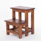 DESIGN DELIGHTS Tabouret pour plantes - 47 x 37 cm - En bois recyclé - Deux niveaux - Escalier à fleurs - Tabouret décoratif