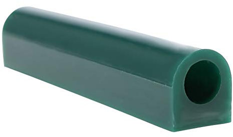 Wachsrohr, Schnitzwachs Ringröhre, Carving Wachs Ringrohr für Schmuck und Ringe zum Schnitzen, Hartwachs, Rohling, Großrohr mit flacher Seite(T150)