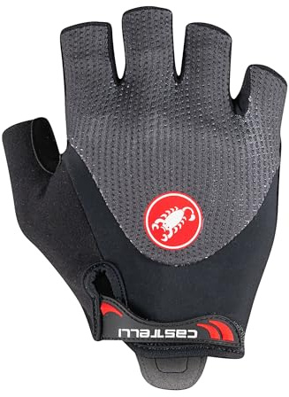 CASTELLI Arenberg Gel 2 Herren-Handschuh für Rennrad und Gravel Biking, Dunkelgrau, Größe XS