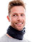 Hilltop Multifunktionstuch, Halstuch, Sporttuch, Schlauchtuch, Kopftuch, Schal, Cooles Design in Trendfarben, für Damen und Herren, Farbe/Design:grau uni