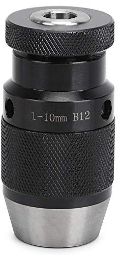 Mandrino autoserrante B12, 1 – 10 mm, mandrino autosigillante, bloccaggio automatico, mandrino per trapano CNC