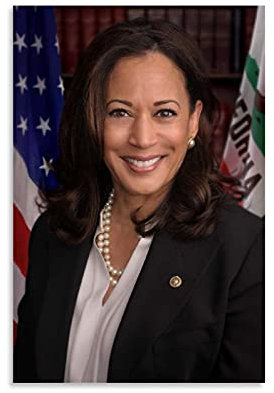 Poster, Motiv Amerikanischer Politiker, Kamala Harris, 20 x 30 cm