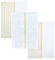 Lashuma Handtücher Set Küche 50x70 cm, 3 Stück Geschirrhandtücher hell blau, Geometrie Küchentuch
