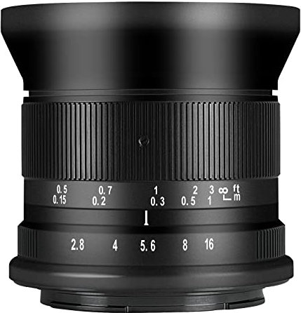 7artisans 12 mm F2.8 Mark Ⅱ Ultra grandangolare APS-C Messa a fuoco manuale Prime Lens compatibile per Canon RF Mount Mirrorless Fotocamere EOS R/EOS R3/EOS RP/EOS R5/EOS R6