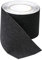 QWORK® Nastro Antiscivolo Impermeabile - 10mx 10cm - Cinta Antideslizante Adesivo per Scale, Gradini, Pavimenti Scivolosi Interno e Esterno (Nero)
