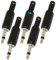 Genérico Prise Jack Mâle Mono 3,5 mm - Pour Souder - Sac De 5 Unités