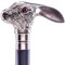 Spazierstock Hase Griff Silber Gehstock Antik Flanierstock Handstock lup111 Palazzo Exklusiv