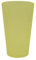 éco gobelets - Gobelet Réutilisable, Économique, Recyclable - Verre en Plastique Rigide Polypropylène sans BPA - Passe au Lave-Vaisselle - Jaune - 30cl x100