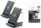 INIU Wireless Charger 2-Pack, 15W Qi Certified Fast Wireless Charger Stand & Integral 128GB Micro SD Card 4K Video Premium High Speed Memory Card SDXC Up to 100MB s Read and 50M