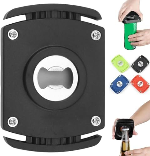 Abrelatas de refresco de borde suave, abrelatas con parte superior, abrelatas de cerveza, removedor de latas, removedor de latas de bebidas energéticas para latas de bebidas de 8 a 19 onzas para