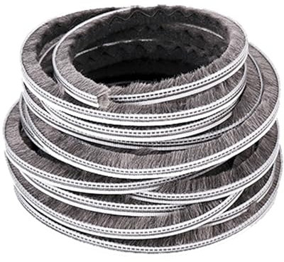 Machtiging Joint Brosse Porte Coulissante,Joints de Portes et fenêtres,Joint de Porte,Joint Brosse Porte coulissante,Joint Brosse Moustiquaire,Isolation Phonique,pour Portes coulissantes Fenêtre