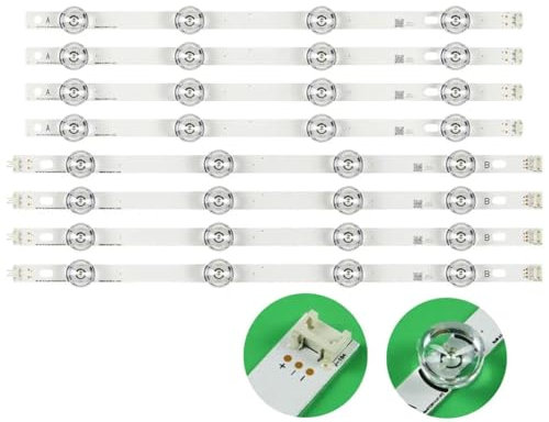 VMBVBHMDF Striscia LED Adatta for LG 42 ''TV 6916L-1956B 6916L-1957B 42LB652V 42LB631V 42LB630V 42LB629V 42LB560V 42LF560T 42LB620T 42LF531V(Replace 42LB)