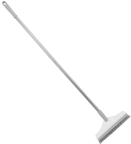 Baluue Indoor Sweeping Broom Long Handle Durable Cleaning Brush for Floors Bathrooms and Kitchens Versatile Dust Brush Gentle Bristle Head for Scrubbing