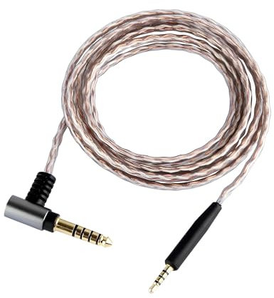 Earmax 4.4mm 3.5mm 2.5mm to 2.5mm Upgrade OCC Balanced Cable Compatible with Bose 700 QC25 QC35 QC45 AE2 OE2 DT240pro AKG Y50 Y50BT Y55 Y40 Y45 Y45BT K545 K490NC PCX450 PCX480 PCX550 JBL E30 E55 S700