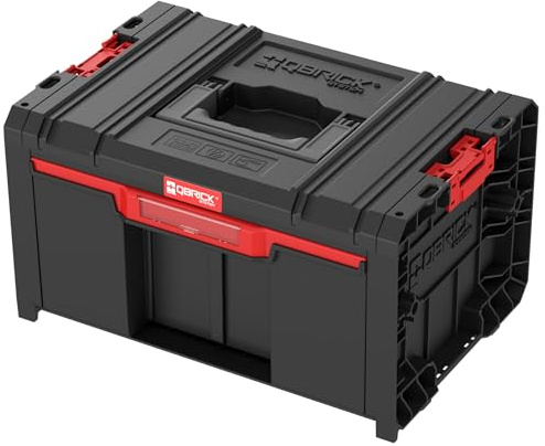 botle Mobiler Werkstatt-Werkzeugkasten mit Schublade, PRO-Modul, 45 x 31 x 25 cm, geräumig zum Aufbewahren und Tragen von Werkzeugen, Werkstatt, Organisation, beschädigungsresistent, verstärkte