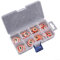 Kit complet de 30 joints de climatisation pour entretien et réparation automobile (rouge)