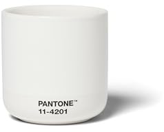 Pantone Porzellan Cortado Thermobecher – Farbe des Jahres 2026, 11-4201 Cloud Dancer