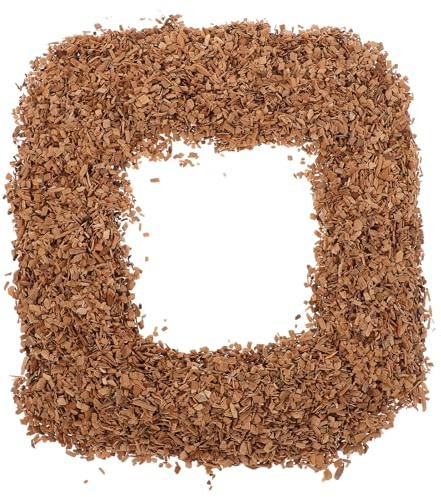 Lurrose Räucherchips Kirschholz 500g – Natürliche Holzspäne für Grill Smoker Schnelle Rauchentwicklung für Fleisch Fisch und Cocktails Grillzubehör für Gasgrill Outdoor
