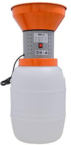 Bricoferr Molino de Cereales Eléctrico 50L - 2000W, Capacidad de molienda de 90-200 kg/h