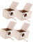 joyMerit 4Pc Sittich Nistkasten Wellensittich Zuchtbox Für Lovebirds Papagei