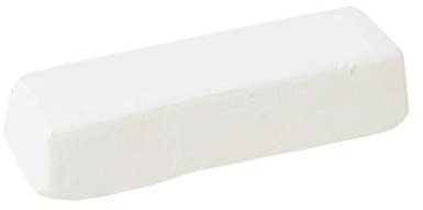 fivekim Compound Polishing Paste Wax Metal Brass Grinding Abrasive Soap Buffing Wax Bar white