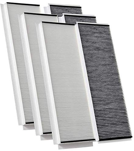 KWL Filter für Zehnder ComfoAir Q 350/450/600 | 3 Filtersets | Pollenfilterset G4+F7 | 3x Paneelefilter Z/Line Karton 160x500x23 mm. G4 + 3x Paneelefilter Z/Line Karton 160x500x23 mm. F7 (Aktivkohle)