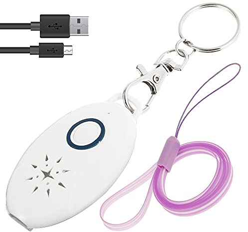 Anti-moustique à Ultrasons, Mini Insectifuge Portable, Peut Repousser Moustiques, Tiques, Puces et Protéger les Animaux Domestiques, Adapté pour le Pêche, Activités Plein Air, Câble Chargement USB