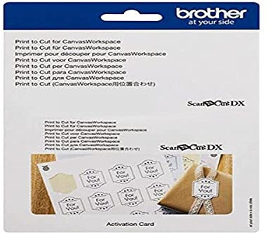 Brother CADXPRNTCUT1 Print to Cut-Aktivierungskarte-ScanNCut SDX