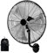 TANGZON 20’’/51cm Wall Fan, 120W Electric Oscillating Cooling Fan with 3 Speeds, Adjustable Head & Quiet Operation, Wall Mounted Fans for Home Office Bedroom (Black)