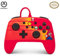 Verbesserter Kabelgebundener PowerA Controller für Nintendo Switch – Speedster Mario, Gamepad, Game-Controller, Kabelgebundener Controller, Offiziell Lizenziert