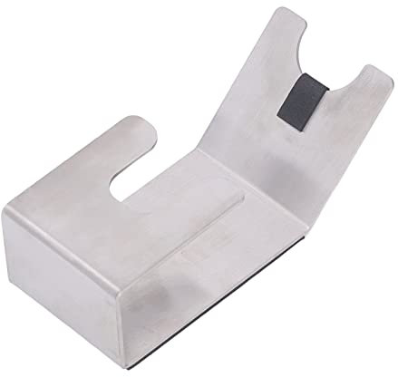 Support de Porte-filtre à café en Acier Inoxydable, Support de Balance électronique en Mousse, Poignée à Double Bouche avec Tasseurs Italiens