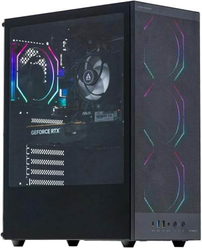Veno Scorp Gaming PC AMD Ryzen 5 5500 Processor Nvidia RTX 5050 8GB Graphics Card - 32GB 3200MHz Ram - 1TB NVMe SSD - 800W PSU - Windows 11 - WiFi - Titan 6