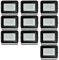 Sonnewelt Projecteur LED Extérieur 30W 10pcs 2550lm Blanc Froid 6000K Spot LED Extérieur économiseur dénergie IP66 Imperméable lumière de Sécurité pour Jardin Patio Cour Garage