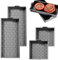 Holdes Moldes de silicona para horno, moldes de silicona para hornear, bandejas antiadherentes para horno, moldes de silicona resistentes al calor, juego de 4 piezas antiadherentes