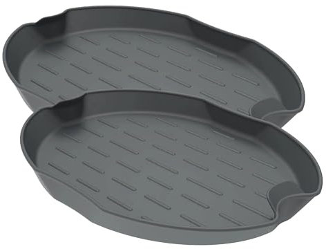 Wundermix FlexiSteam TM (2er Set) • Silikon-Auflaufform für Varoma Thermomix TM6, TM5, TM31 & TM Friend • Dampfgarform • Silikonform • Monsieur Cuisine Zubehör Set