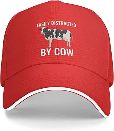 Baseball Cap Cow Lover Golf Caps Mode Baseballmütze Unisex Baseballkappe Für Reisen Running Outdoor