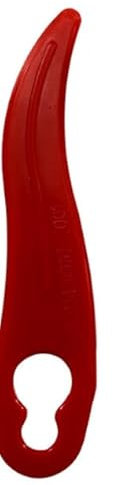 QRKPVHD Strimmer Blades 93mm Plastic Grass Trimmer Blades Lawn Mower Replacement Blades for Cordless Strimmer Durable Garden Cutting Blades for Einhell Grass Trimmer 50Pcs