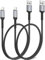 ULIFTUS Short iPhone Charger Cable, 50CM 2Pack Lightning Cable MFi Certified iPhone Charging Cord 0.5M Braided USB to Lightning Lead for iPhone 14 13 12 11 Pro Max XR XS X 8 Plus SE